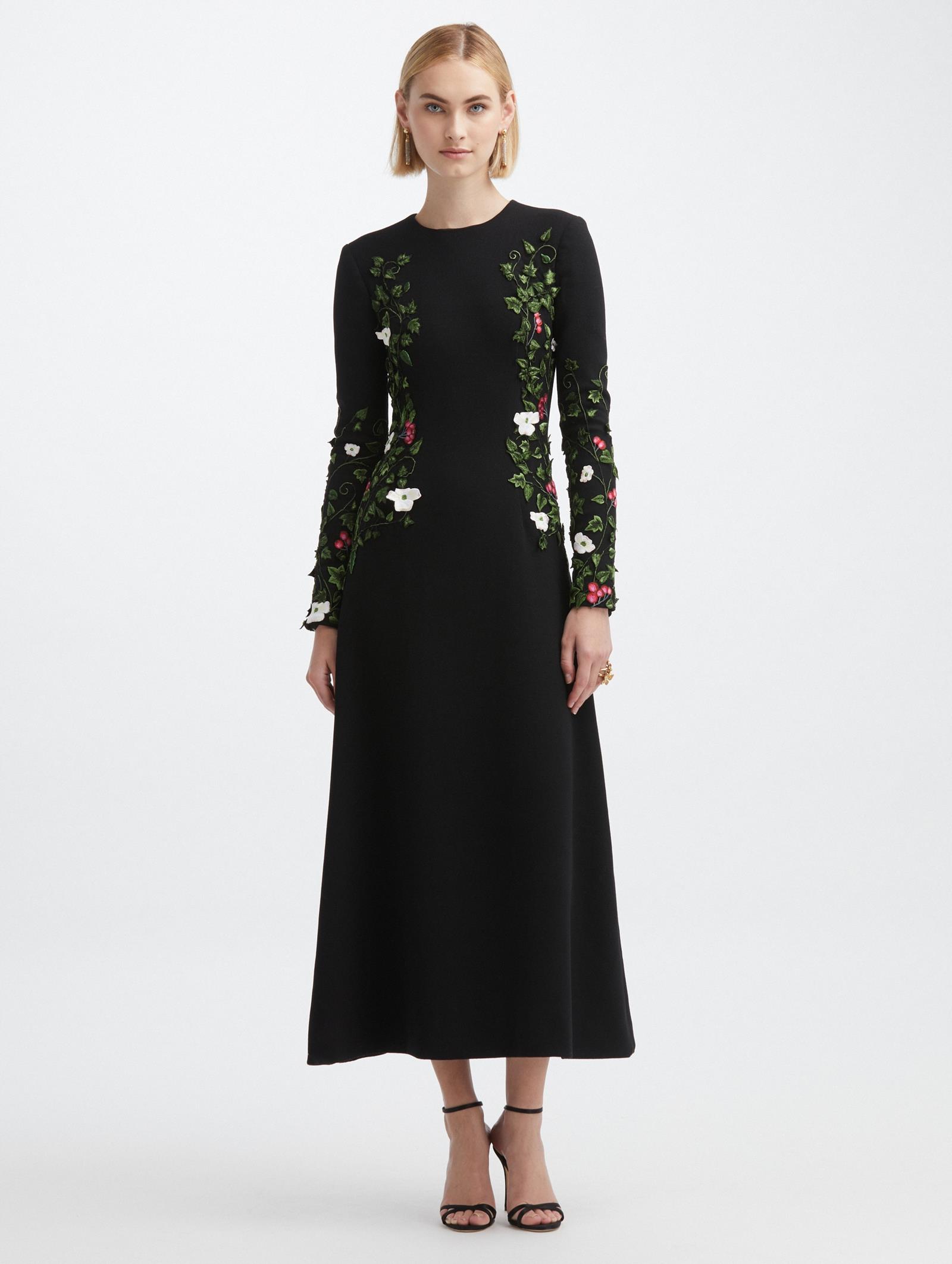 Ivy and Cosmo Embroidered Dress ...